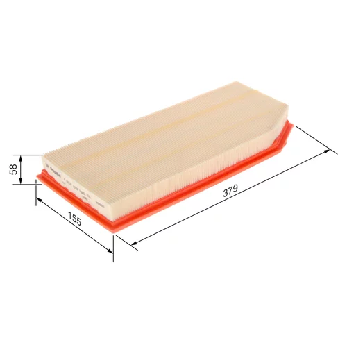 Vzduchový filter 1 457 433 065 /BOSCH/ - obr. 4