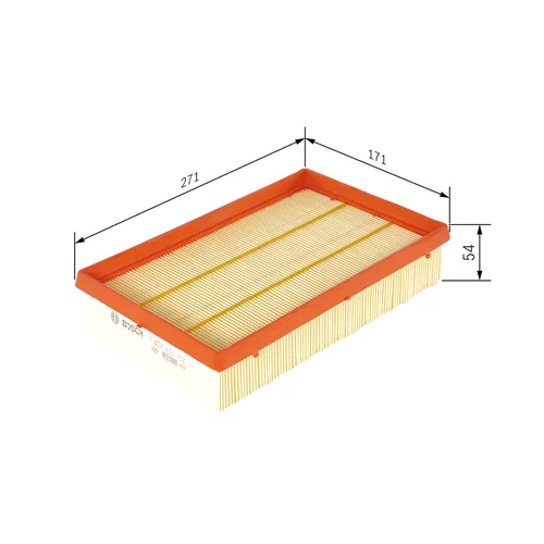 Vzduchový filter 1 457 433 152 /BOSCH/ - obr. 4