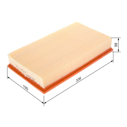 Vzduchový filter 1 457 433 699 /BOSCH/ - obr. 4