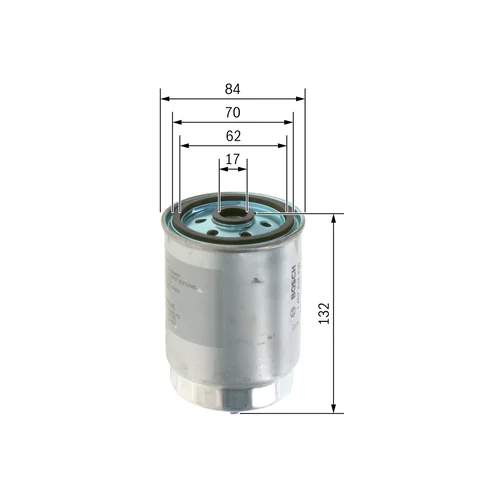 Palivový filter 1 457 434 436 /BOSCH/ - obr. 4