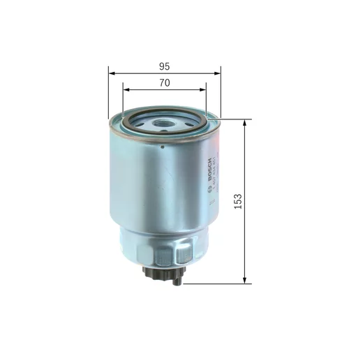 Palivový filter 1 457 434 451 /BOSCH/ - obr. 4