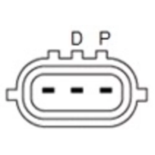 Alternátor 1 986 A01 617 /BOSCH/ - obr. 3