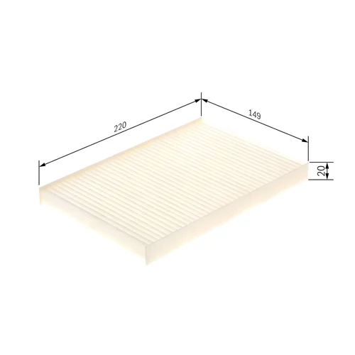 Filter vnútorného priestoru 1 987 431 211 /BOSCH/ - obr. 4