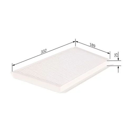 Filter vnútorného priestoru 1 987 432 270 /BOSCH/ - obr. 4