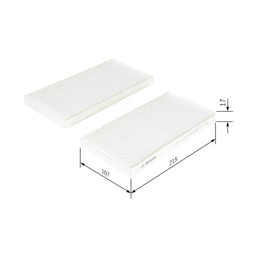 Filter vnútorného priestoru 1 987 432 277 /BOSCH/ - obr. 4