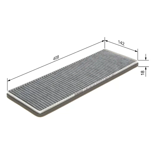 Filter vnútorného priestoru 1 987 432 310 /BOSCH/ - obr. 4