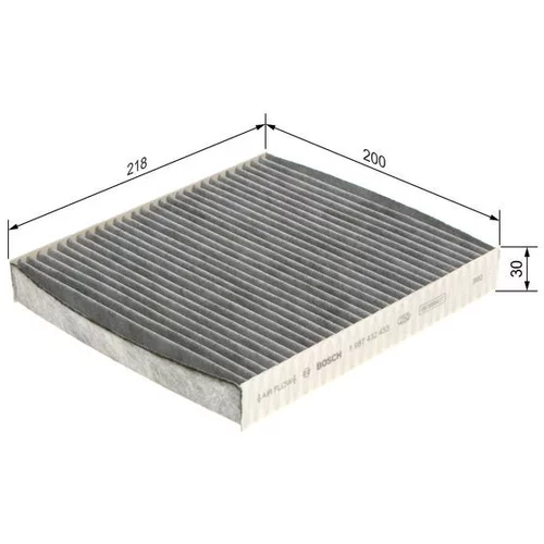 Filter vnútorného priestoru 1 987 432 433 /BOSCH/ - obr. 4