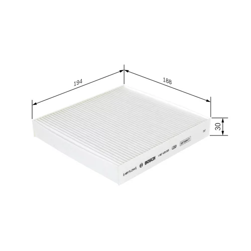 Filter vnútorného priestoru 1 987 435 005 /BOSCH/ - obr. 4