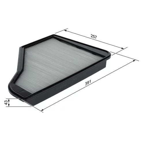Filter vnútorného priestoru 1 987 435 116 /BOSCH/ - obr. 4