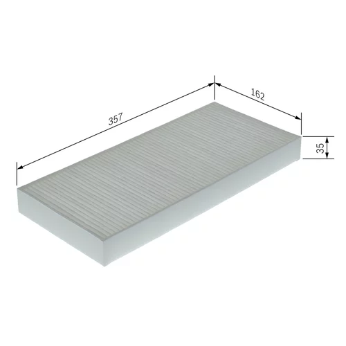 Filter vnútorného priestoru 1 987 435 157 /BOSCH/ - obr. 4