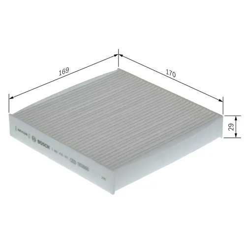 Filter vnútorného priestoru 1 987 435 161 /BOSCH/ - obr. 4