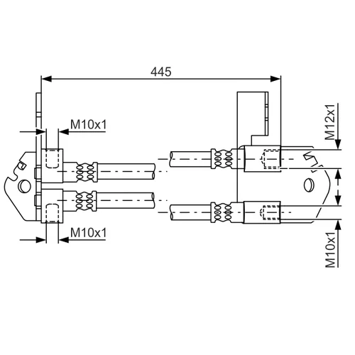 Brzdová hadica 1 987 481 808 /BOSCH/ - obr. 4