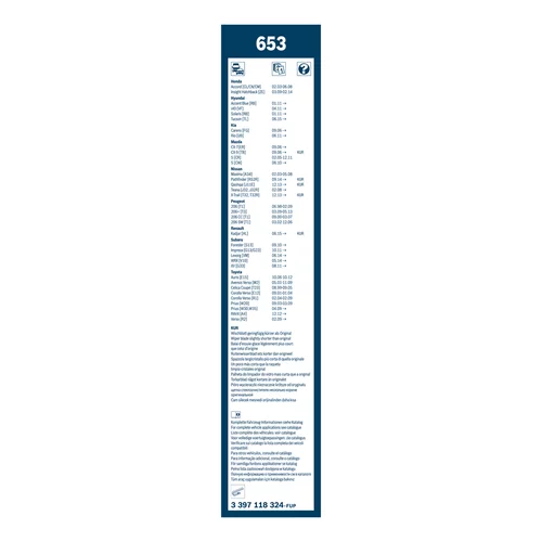 Stieracia lišta 3 397 118 324 /BOSCH/ - obr. 4