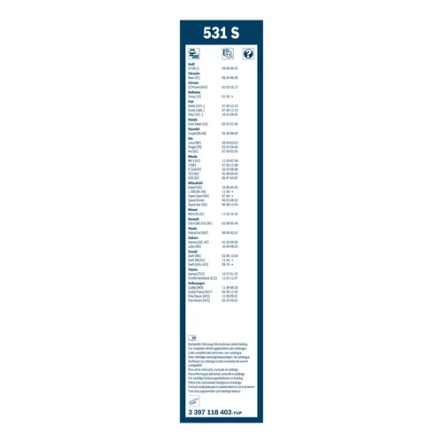 Stieracia lišta 3 397 118 403 /BOSCH/ - obr. 4