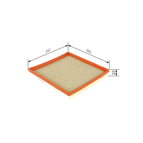 Vzduchový filter F 026 400 385 /BOSCH/ - obr. 4