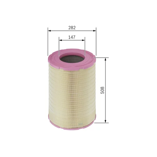 Vzduchový filter F 026 400 531 /BOSCH/ - obr. 4