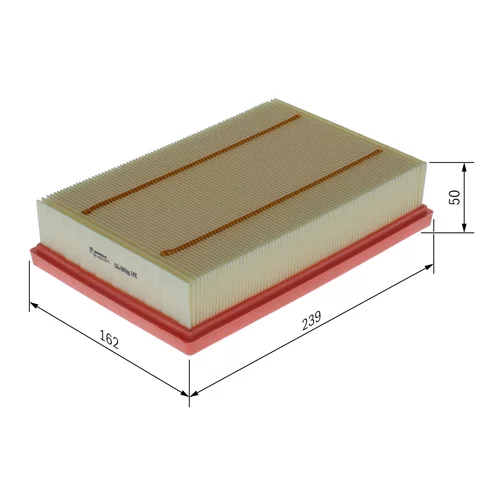 Vzduchový filter F 026 400 675 /BOSCH/ - obr. 4