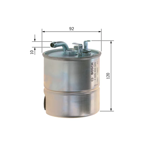 Palivový filter F 026 402 003 /BOSCH/ - obr. 4