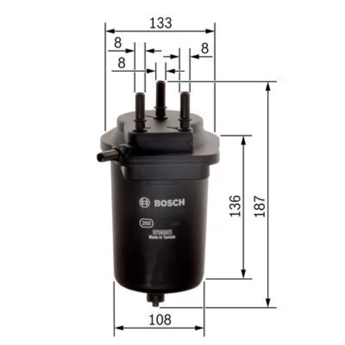 Palivový filter F 026 402 090 /BOSCH/
