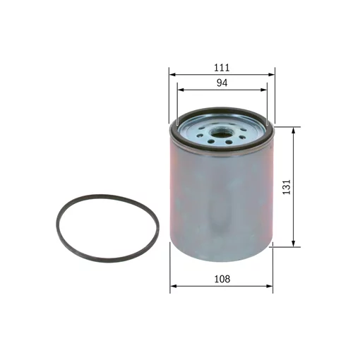 Palivový filter F 026 402 135 /BOSCH/ - obr. 4
