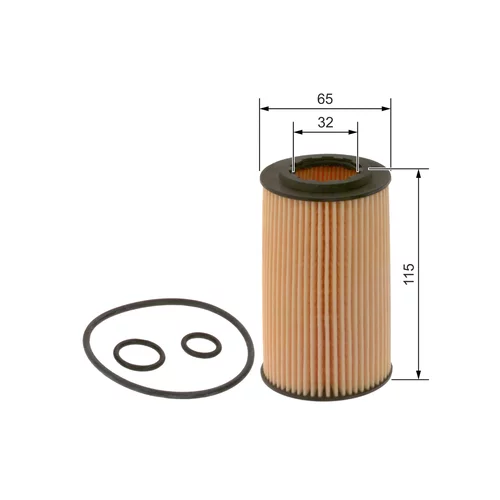Olejový filter F 026 407 112 /BOSCH/ - obr. 4