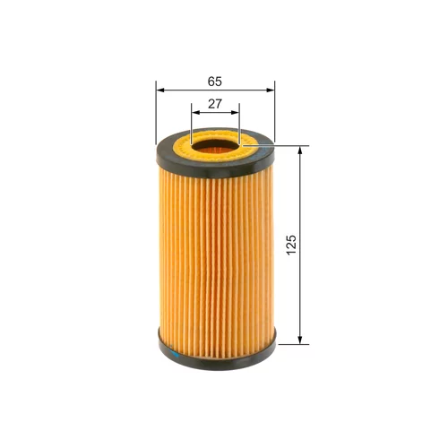 Olejový filter F 026 407 270 /BOSCH/ - obr. 4