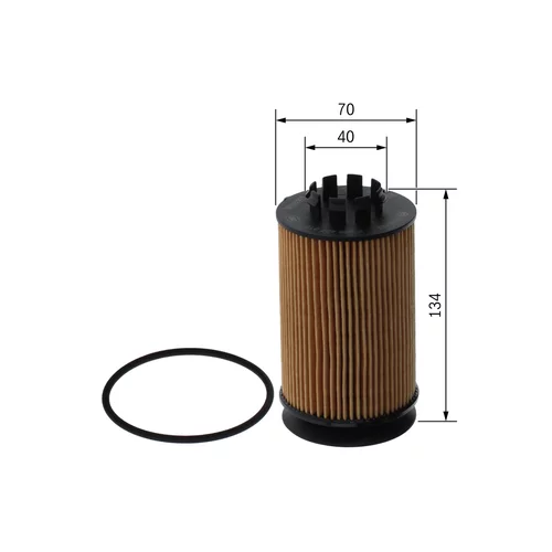 Olejový filter F 026 407 310 /BOSCH/ - obr. 4