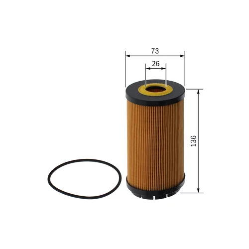Olejový filter F 026 407 344 /BOSCH/ - obr. 4