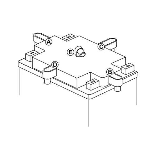 Moto batéria M6004 12V 4AH 30A /BOSCH/ - obr. 7