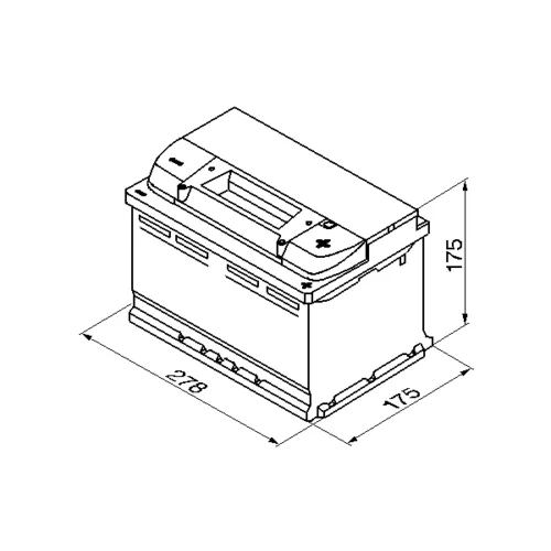 Štartovacia batéria 0 092 S50 070 /BOSCH/ - obr. 5