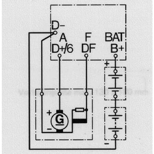 Regulátor alternátora BOSCH 0 190 104 046