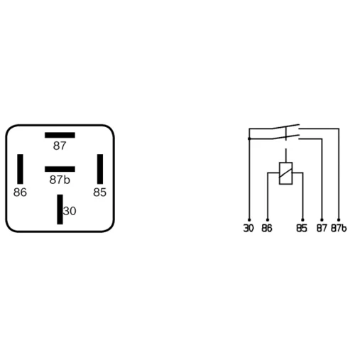 Relé pracovného prúdu 0 332 015 002 /BOSCH/ - obr. 5