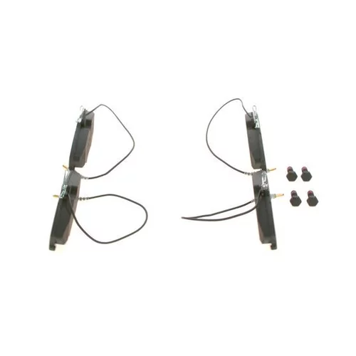 Sada brzdových platničiek kotúčovej brzdy 0 986 424 227 /BOSCH/ - obr. 3
