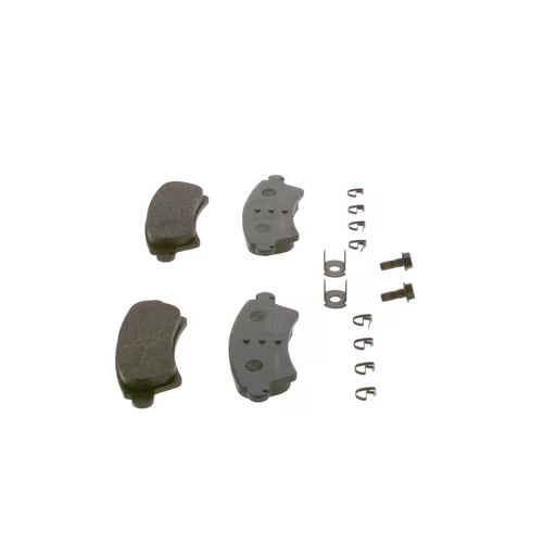 Sada brzdových platničiek kotúčovej brzdy 0 986 424 801 /BOSCH/ - obr. 3