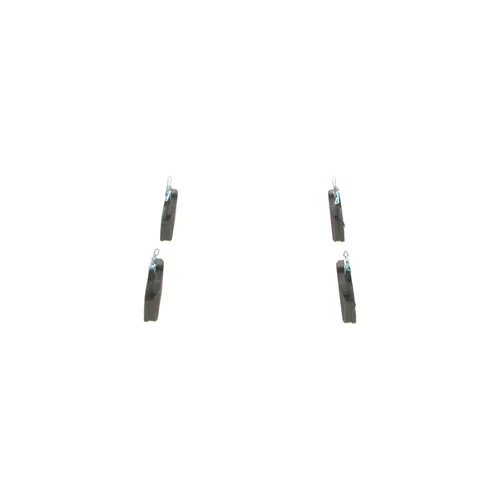 Sada brzdových platničiek kotúčovej brzdy 0 986 494 304 /BOSCH/ - obr. 1