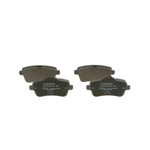 Sada brzdových platničiek kotúčovej brzdy 0 986 494 783 /BOSCH/ - obr. 2