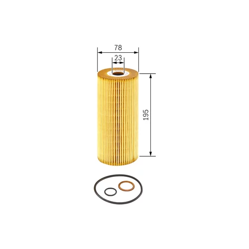 Olejový filter 1 457 429 277 /BOSCH/ - obr. 4