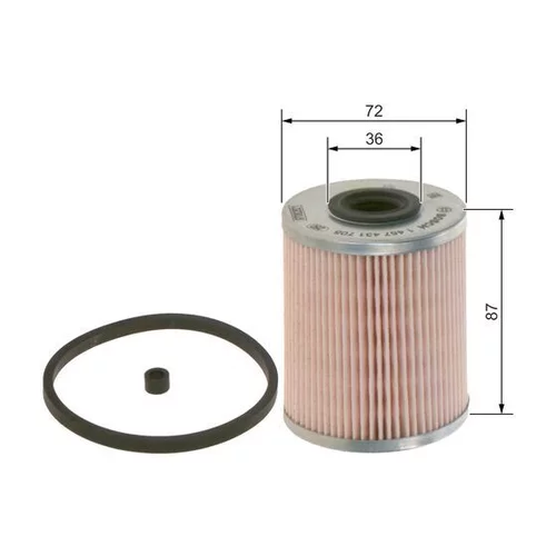 Palivový filter 1 457 431 705 /BOSCH/ - obr. 4