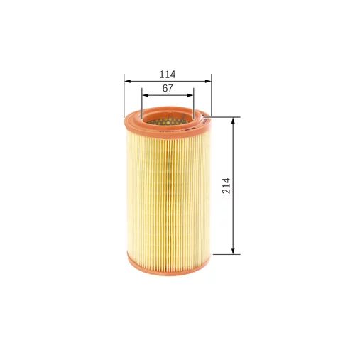 Vzduchový filter 1 457 433 077 /BOSCH/ - obr. 4