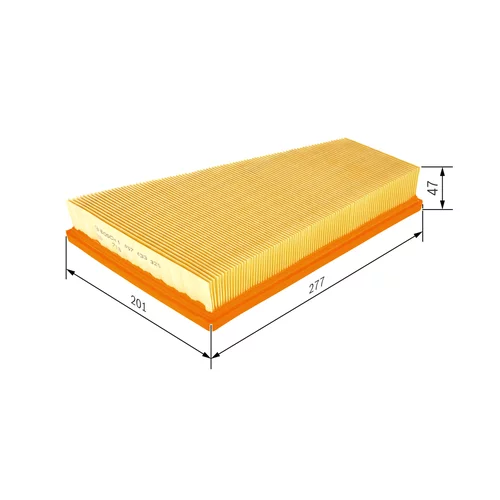 Vzduchový filter 1 457 433 320 /BOSCH/ - obr. 4