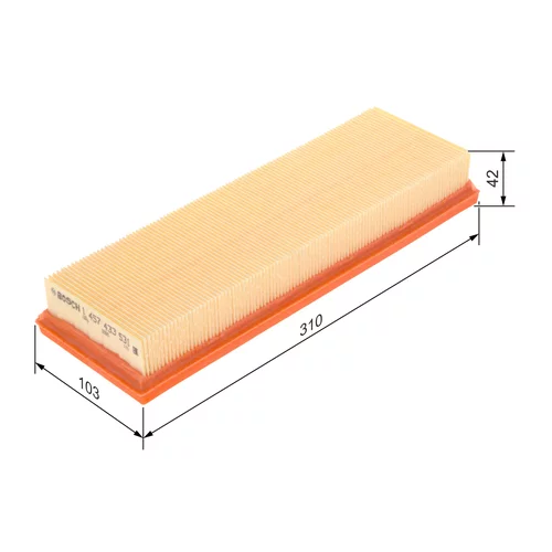 Vzduchový filter 1 457 433 531 /BOSCH/ - obr. 4