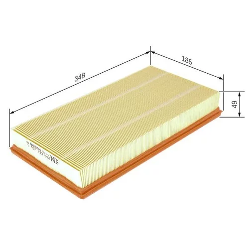 Vzduchový filter 1 457 433 642 /BOSCH/ - obr. 4