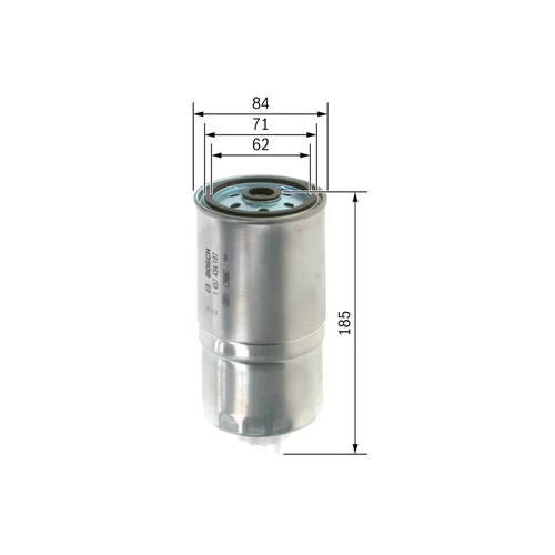 Palivový filter 1 457 434 187 /BOSCH/ - obr. 4