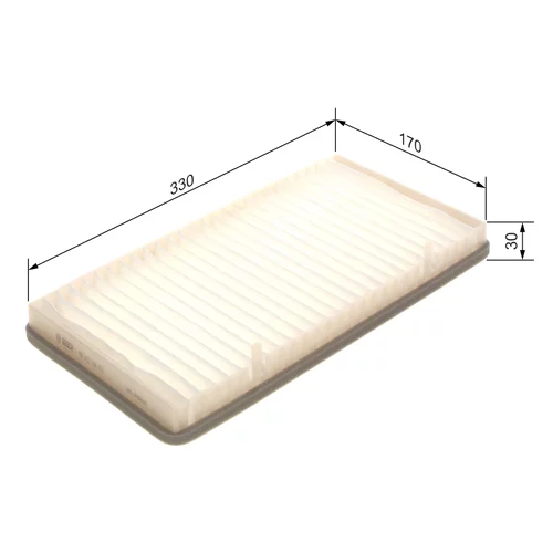 Filter vnútorného priestoru 1 987 432 208 /BOSCH/ - obr. 4