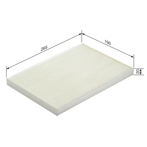 Filter vnútorného priestoru 1 987 432 238 /BOSCH/ - obr. 4