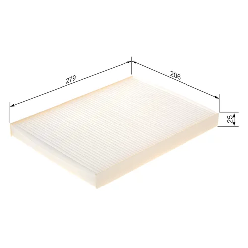 Filter vnútorného priestoru 1 987 432 808 /BOSCH/ - obr. 4