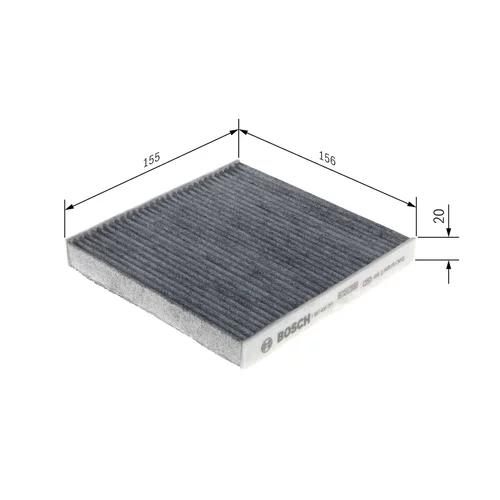 Filter vnútorného priestoru 1 987 435 051 /BOSCH/ - obr. 4