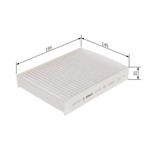Filter vnútorného priestoru 1 987 435 066 /BOSCH/ - obr. 4
