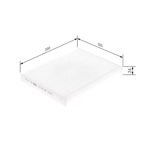 Filter vnútorného priestoru 1 987 435 070 /BOSCH/ - obr. 4