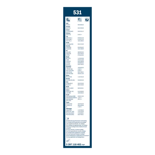 Stieracia lišta 3 397 118 402 /BOSCH/ - obr. 4